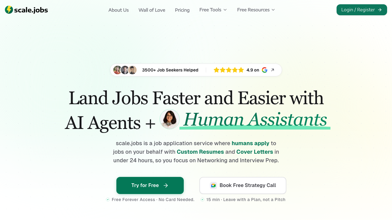 Tsenta vs Scale.jobs, $99 for 2,000 apps vs $1,099 for 1,100