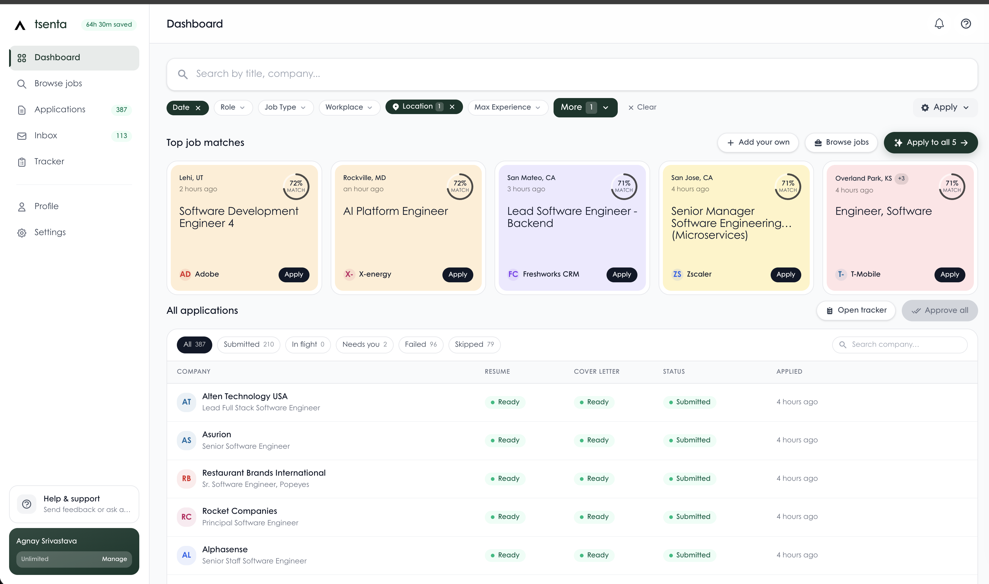 Tsenta vs every other auto-apply tool (we compared 20 of them)